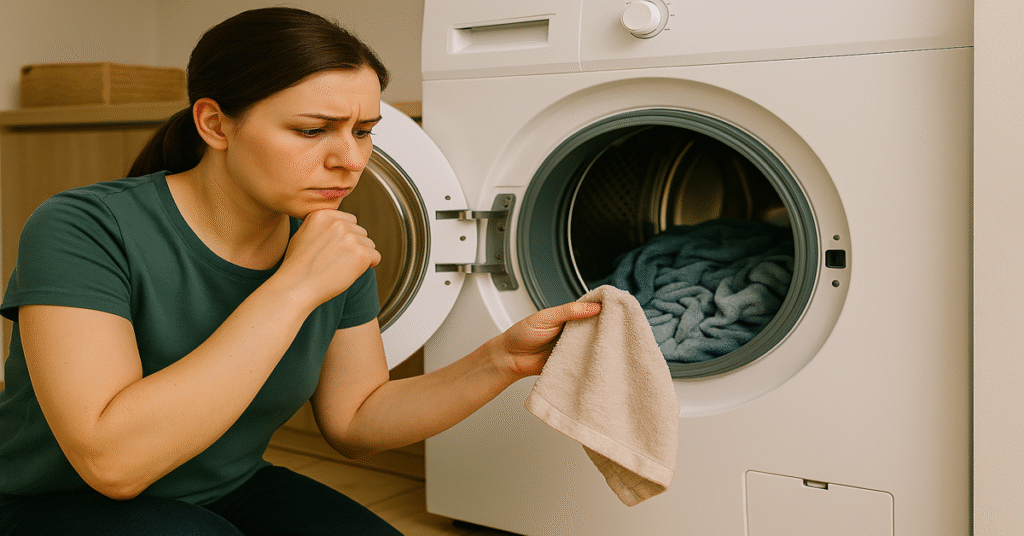 Why Your washer isnt spinning clothes dry