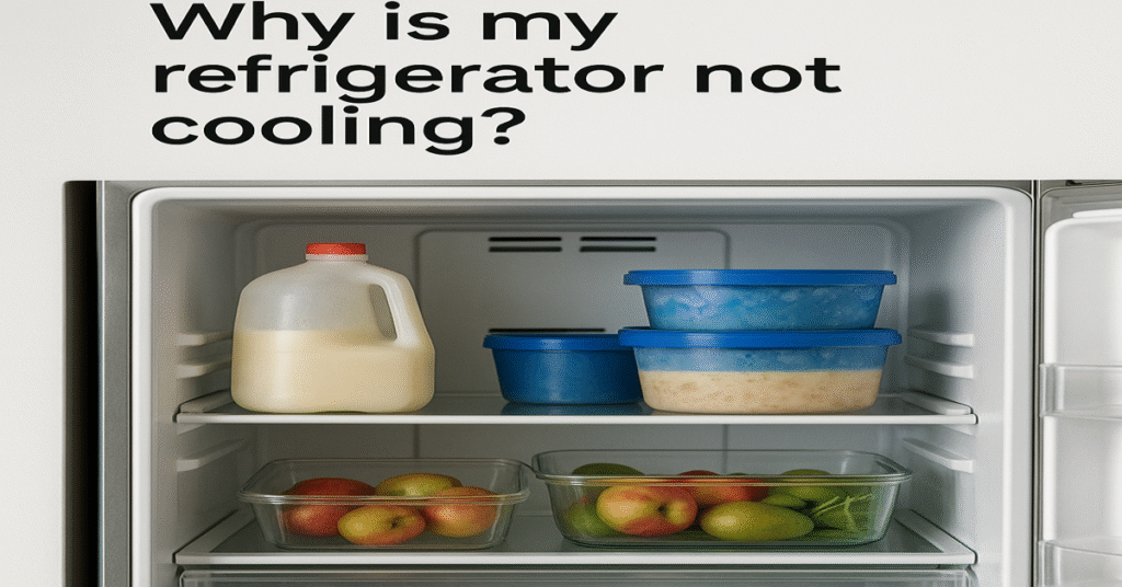 Why is my refrigerator not cooling