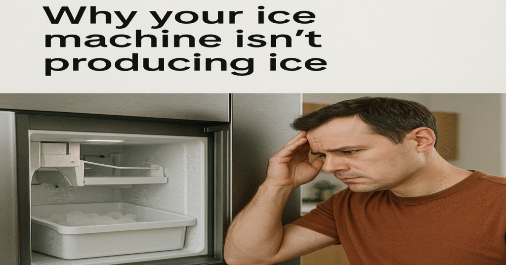 Why your ice machine isnt producing ice