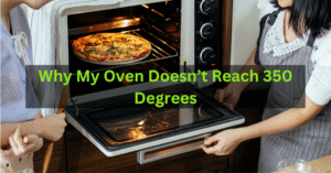 why my oven doesn't react degrees.