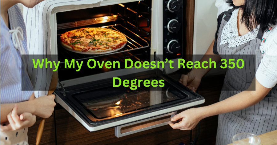 why my oven doesn't react degrees.