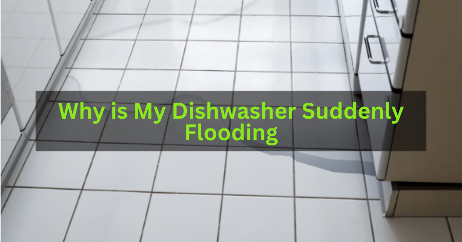 why my dishwasher suddenly flooding