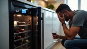 wine cooler not cooling properly